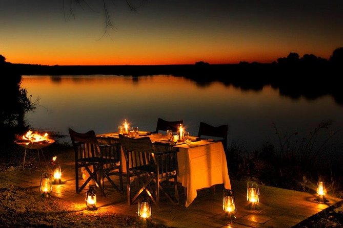 6-day Hwange, Chobe & Victoria Falls Combo - Days 2 and 3 in Hwange: Main Camp gate, viewing platforms, and flexible animal time