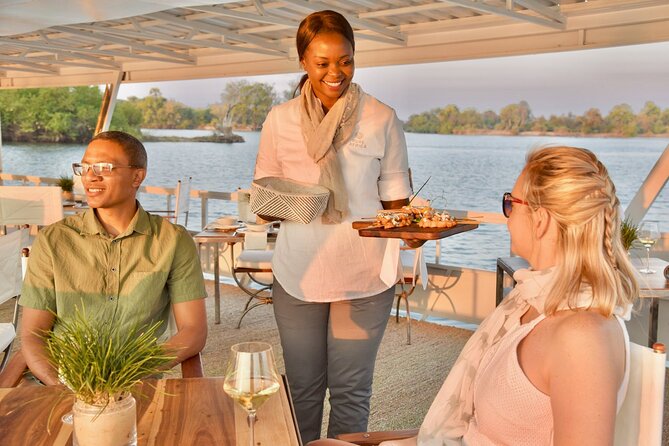 A 2 Day Victoria Falls & Chobe Safari Combo - A Zambezi Afternoon Built Around Lunch, Drinks, and Twilight Views