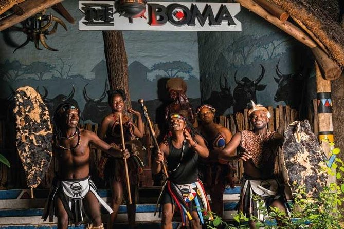 Boma Dinner, Dance and Drum Show in Victoria falls Town - The 4-course dinner: game meat barbecue, stews, and real pacing