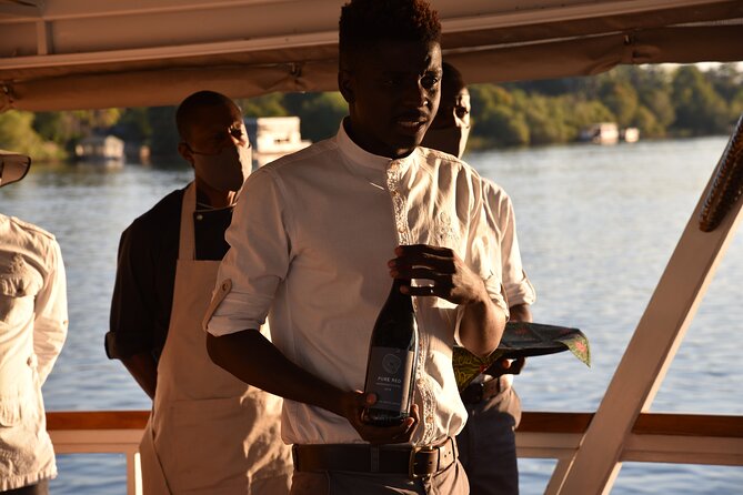 Dinner Cruise on the Zambezi River - Timing on the water: 5:00 pm, golden hour, and when dinner really hits
