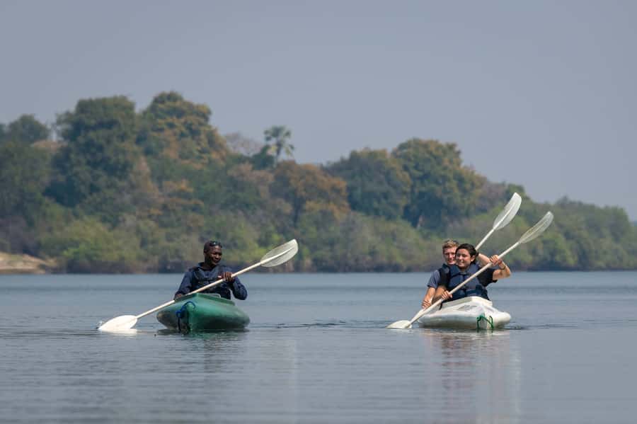 From Livingstone: Full or Half Day Canoe Safari - What a half-day versus full-day paddle really means