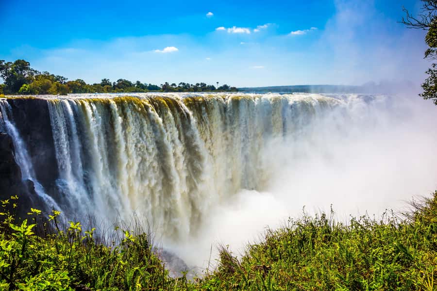 From Victoria Falls: Livingstone Island Tour & Devils Pool - The boat ride on the Zambezi: fast, scenic, and a little wild