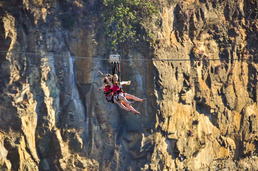 From Victoria Falls: Zip Line from the Victoria Falls Bridge - Photos, videos, and guide energy that can make or break the mood