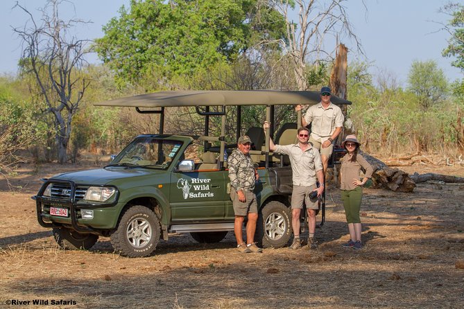 Game Drive (AM / PM) - Zambezi National Park - River Wild Safaris - Getting picked up, getting into the park, and what the drive feels like