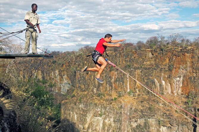 Gorge Swing (Zimbabwe) - Tandem swing on request: good if you want a partnered ride