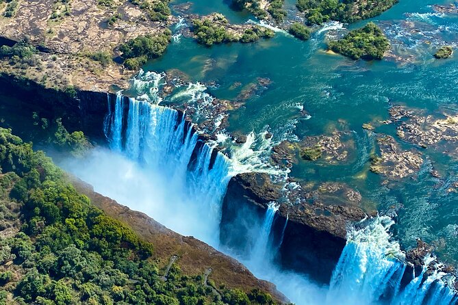 Helicopter Flight Experience Over Victoria Falls - Pickup, helipad, and the smooth run-up to takeoff