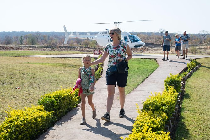 Helicopter Scenic Flight over Victoria Falls 12-13 minutes Flight - The Flight Path: A 1 Minute Transfer and Then Time Orbiting the Falls
