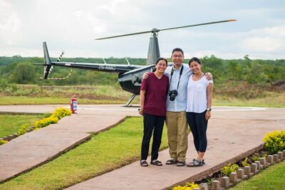 Helicopter Scenic Flight over Victoria Falls 25-27 Minutes Game