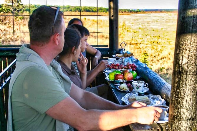 High Tea in the Savannah, Catering by Victoria Falls Hotel - The idea: high tea, but in real safari country