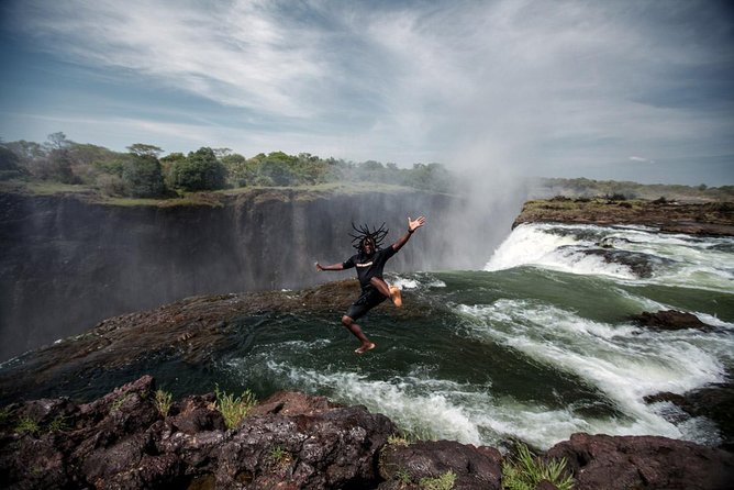 Livingstone island Morning Breezer ( swim above the falls) - The Livingstone Island Guided Tour: From Ancient Sacrifice to World Heritage