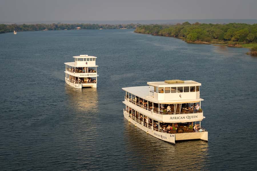 Livingstone: Zambezi River Sunset Cruise - African Queen vs African Princess: what the boat choice means for you