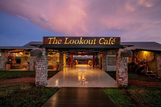 Lookout Cafe Lunch In Victoria Falls - Drinks and “view time” if you want a lighter meal