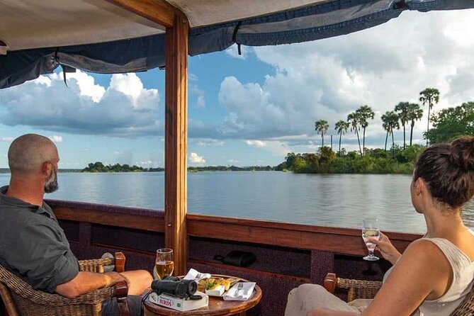 Ra-Ikane Luxury Sunset Cruise Victoria Falls - Wildlife viewing at sunset: hippos, elephants, and the birds in between
