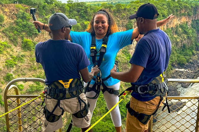 Shearwater Bungee Jump Victoria Falls Bridge - Optional Tricks: How to Ask for Star Elevators or Backflips