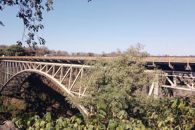The Tram Bridge Tour in Victoria Falls - The scenic rail ride: bush, wildlife, and that possible cool mist