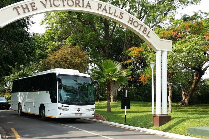 Victoria Falls Airport Transfers to Hotels & Lodges - The driver guide setup: uniforms, radios, and first aid kits
