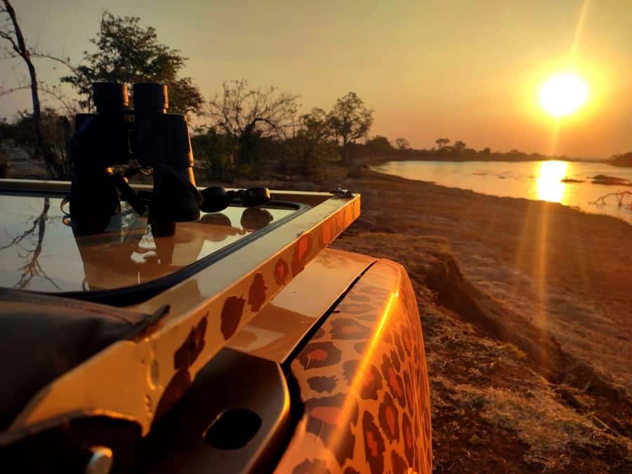 Victoria Falls: Baobab Safari - Sunrise and Mid Morning - Victoria Falls landmarks first, so the area makes sense