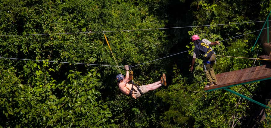 Victoria Falls: Canopy Tour with Transfers - What You Actually Do: Nine Slides and One Rope Bridge Walkway