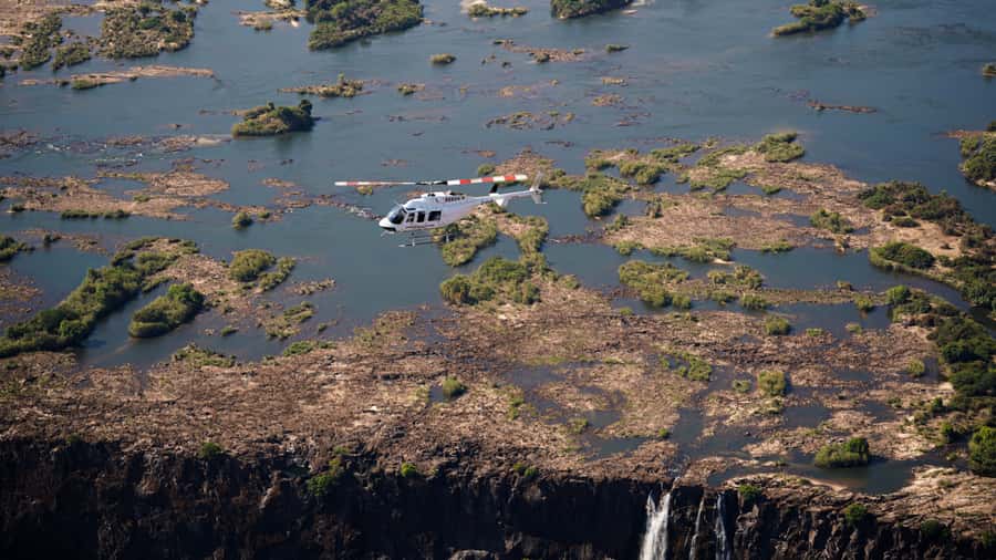 Victoria Falls:Explore the Zambezi Helicopter Experience - Why This Flight Works: The Zambezi Has More Than One Mood