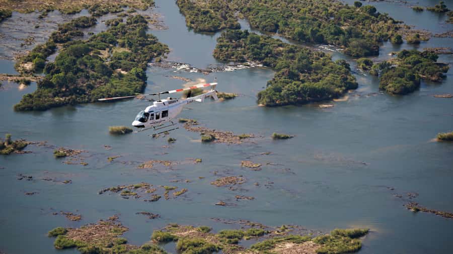 Victoria Falls:Explore the Zambezi Helicopter Experience - From Victoria Falls Pickup to Zambezi Helipad: How the Day Starts