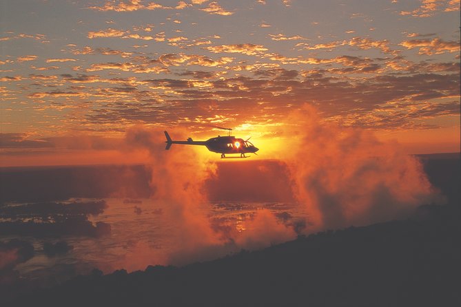 Victoria Falls Flight of the Angels Helicopter Flight - The helicopter route, orbits over the falls and upstream river views