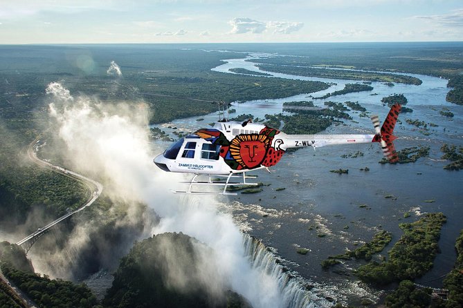 Victoria Falls Flight of the Angels Helicopter Flight - Photos, videos, and the extra memory items you may buy