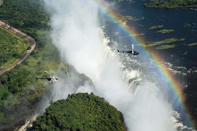 Victoria Falls Flight of the Angels Helicopter Flight - 13 minutes vs 25 minutes, which flight option fits your priorities