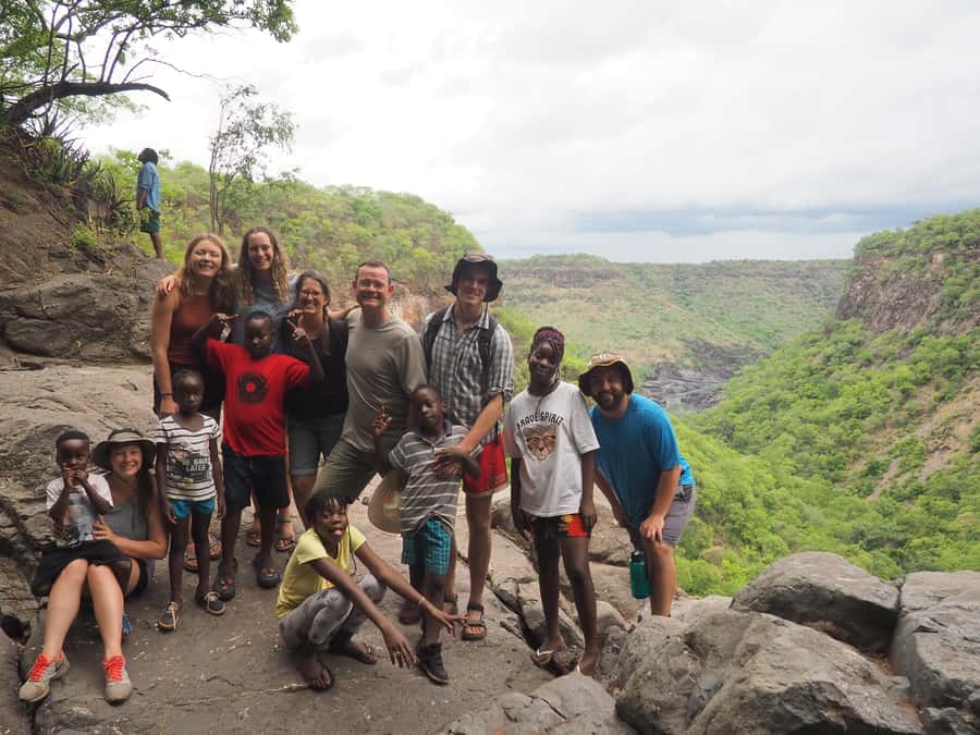 Victoria Falls Gorge Hike & Farm to Table Village Lunch - The village-style lunch stop: farm fresh food in a real community setting