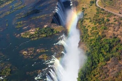 Victoria Falls Helicopter Tour with Guide