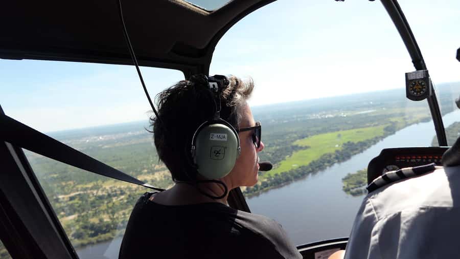 Victoria Falls: Helicopter Tour with Hotel Pickup - Getting to the helipad: pickup, check-in, and the no-big-bag rule