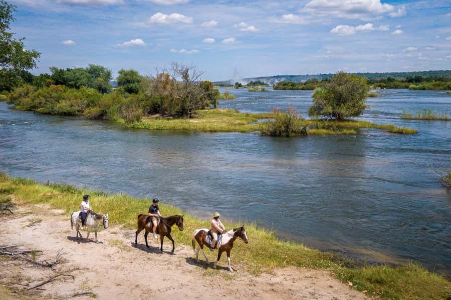 Victoria Falls National Park: Horseback Safari - On the horse: what beginners should actually expect
