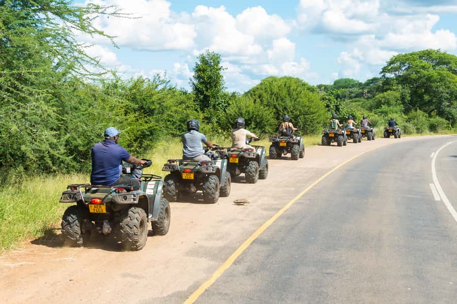 Victoria Falls Quad Bike Adventure - The Zambezi River stretch: scenic stops with wildlife chances