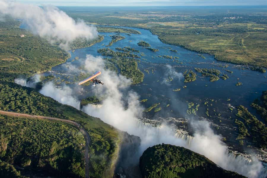 Victoria Falls: Scenic Microlight Flight - What the pilot adds: smooth flying and clear explanations