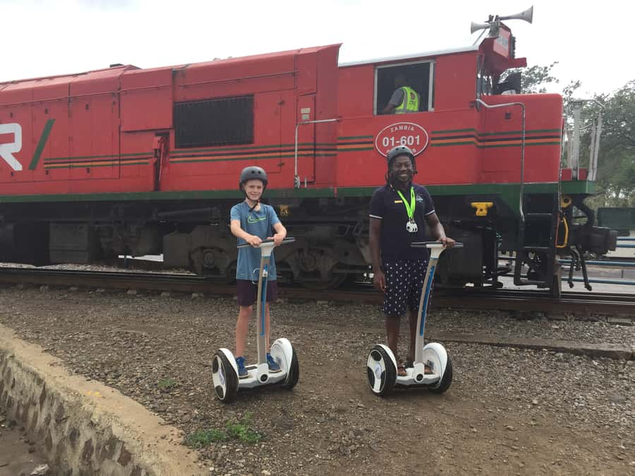 Victoria Falls: Segway Tour - Victoria Falls Hotel area: finishing where the town story starts