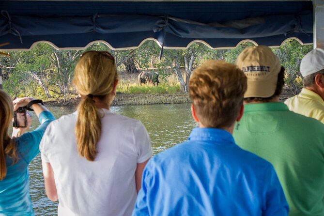 Victoria Falls Sunset Cruise - The Zambezi River from the water, what you can actually expect to see