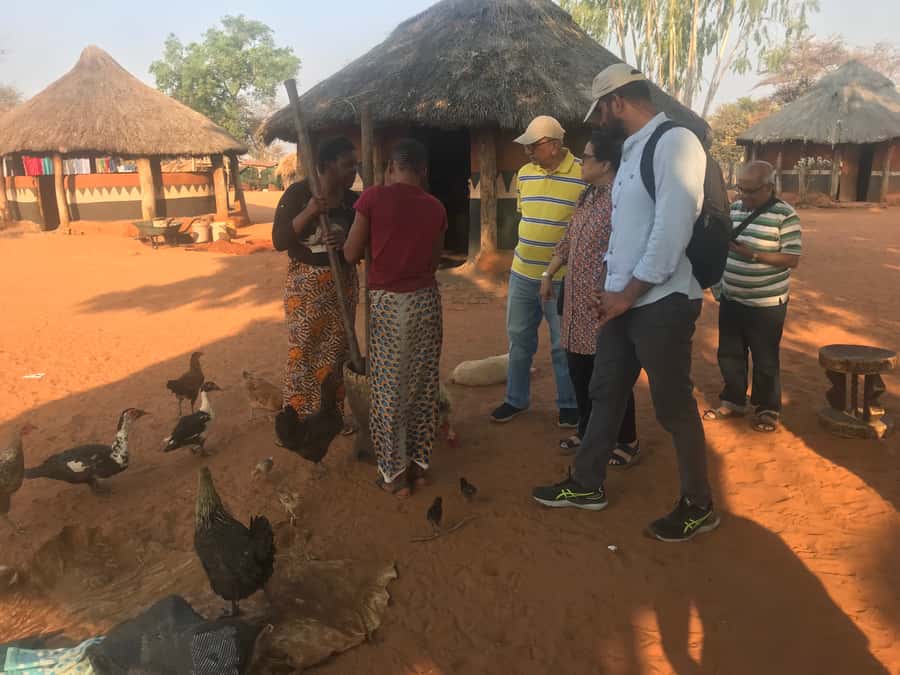 Victoria Falls: Village Life Experience - The photo stop: short and simple, then straight into village time