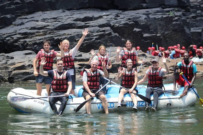 White Water Rafting in Zimbabwe - Lunch at the Top of the Gorge, Plus Cold Drinks After the Work