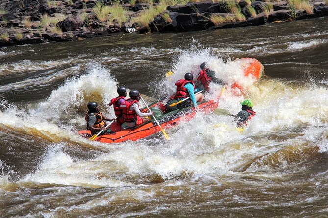 Whitewater Rafting Adventure on the Zambezi River, Victoria Falls Zimbabwe - Batoka Gorge Views Between Big Moments