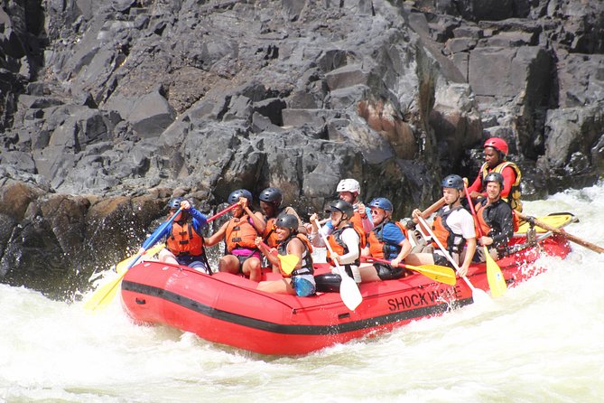 Zambezi River Class IV-V White-Water Rafting from Victoria Falls - Lunch, Open Bar, and the Gorge View From the Top