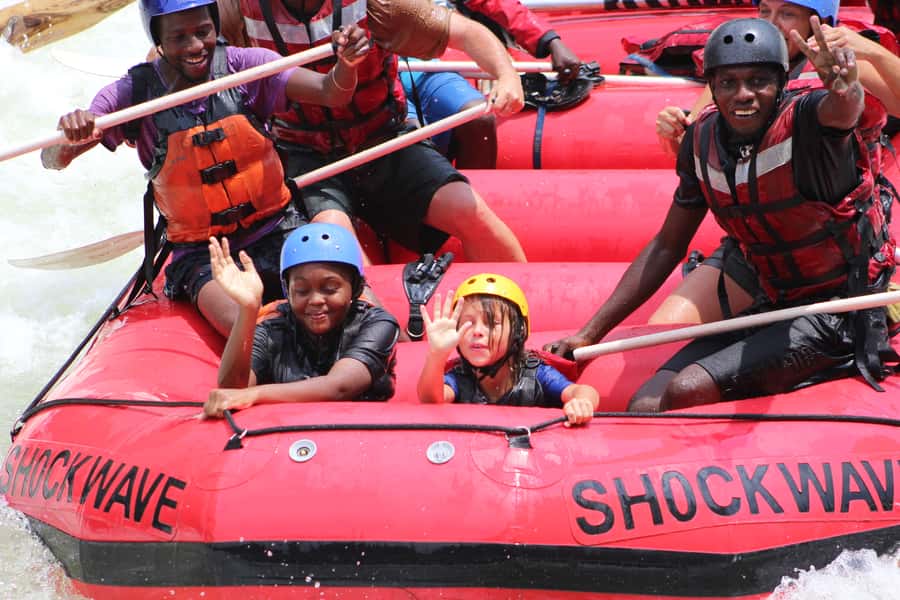 Zambezi River: Kid-Friendly Whitewater Rafting - Paddling vs holding the rope: the kid comfort system that works