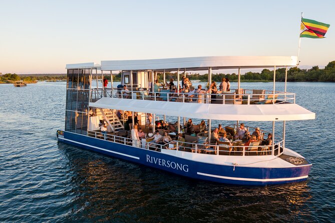 Zambezi River Sunset Cruise, from Victoria Falls, Zimbabwe - Upper-deck upgrade: when it is worth the extra money